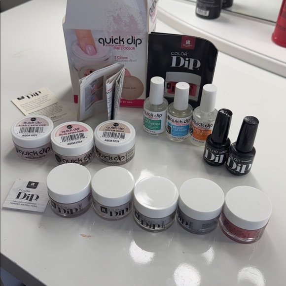 Other - Quick Dip Nail Color Set Bundle